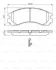 Колодки гальмівні PR2 - заміна на 0986424523 BOSCH ="0986495252" (фото 1)
