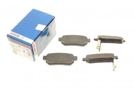 Гальмівні колодки, дискові BOSCH 0 986 495 256 (фото 1)
