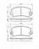 Гальмівні колодки дискові BOSCH 0986495270 (фото 1)