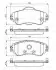 CITROEN гальм.колодки передн. C4 09- BOSCH 0986495304 (фото 1)