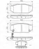Гальмівні колодки дискові BOSCH 0986495308 (фото 1)