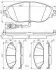 Колодки тормозные. BOSCH 0 986 495 350 (фото 1)
