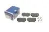 Комплект тормозных колодок из 4 шт. дисков BOSCH 0 986 495 487 (фото 1)