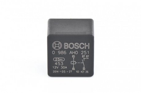 Реле универсальное BOSCH 0986AH0251