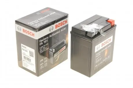 Акумулятор мото AGM 12В/6Ач/85A BOSCH 0 986 FA1 010