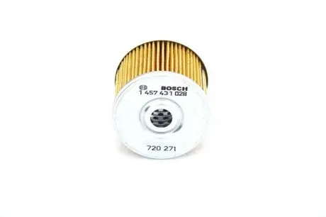 N1028 H=53mm фільтр паливний диз. вкладиш CITROEN 1,8-2,5D RENAULT 1,6-2,4D: Rapid, Master PEUGEOT FIAT BOSCH 1457431028
