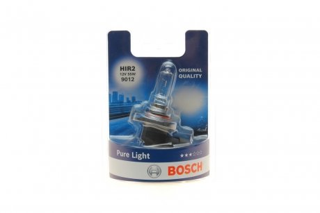 Автолампа HIR2 12V 55W PX22d Pure Light BOSCH 1 987 301 039