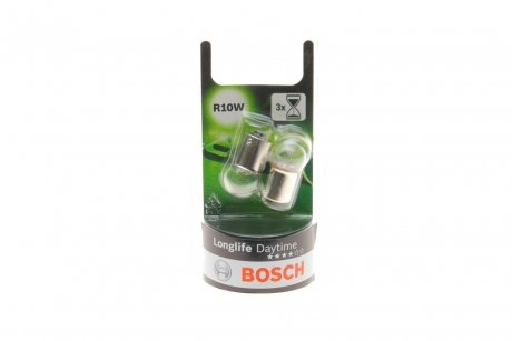 Автолампа R10W 12V 10W BA15s Longlife Daytime BOSCH 1 987 301 059