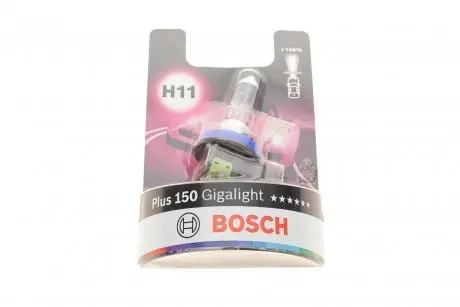 Лампочка H11 (12В, 55Вт, тип гнізда: PGJ19-2) BOSCH 1 987 301 138