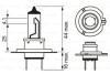 Лампа 12V H7 55W PX26D PURE LIGHT (замена на 1987301411) BOSCH 1 987 301 406 (фото 5)