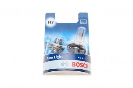 Автолампа H7 12V 55W PX26d Pure Light BOSCH 1 987 301 411