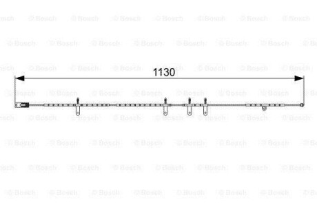 Тормозные аксессуары BOSCH 1987473016