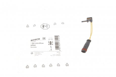 Датчик износа тормозных колодок (передних) MB (W211/212/221/222/166) BOSCH 1 987 473 070