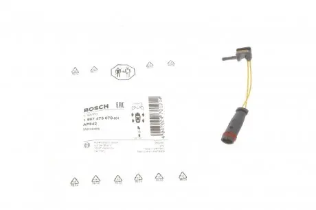 Датчик зносу гальмівних колодок (передніх) MB (W211/212/221/222/166) BOSCH 1 987 473 070