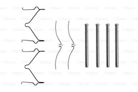 Планка суппорта (заднего) прижимная (к-кт) Mazda 121/323 89-94 BOSCH 1 987 474 208