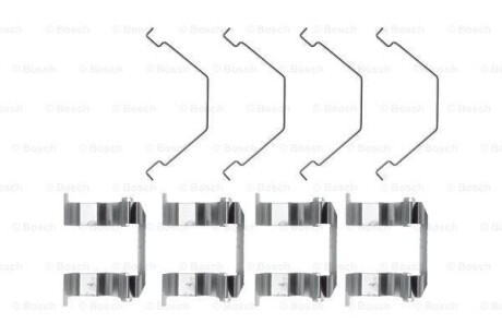 Планка суппорта (переднего) прижимная (к-кт) Mazda 323/626 91-02 BOSCH 1 987 474 353