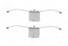 КМП гальм.колодок AP463 AUDI A4/A6 \&#039;\&#039;1,6-4,2 \&#039;\&#039;04-11 BOSCH 1987474408 (фото 1)