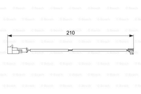 Датчик зносу гальмівних колодок BOSCH 1 987 474 520