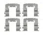 Установчий к-кт. гальм. колод. SUBARU LEGACY IV 03- BOSCH 1987474717 (фото 1)