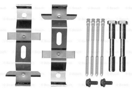 LAND ROVER Установчий к-кт гальмівних колодок RANGE ROVER IV (L405) 3.0 SDV6 4x4 12- BOSCH 1987474759