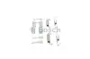 Комплект пружинок колодок ручника VW T5 03-/BMW 3 (E46)/5 (E60)/X5 (E53)/X6 (E71) 96-17 BOSCH 1 987 475 306 (фото 2)