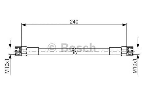 Гальмівний шланг BOSCH 1987476224