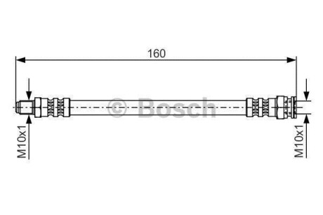 Гальмівний шланг BOSCH 1987476629