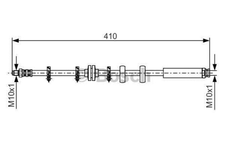 Гальмівний шланг BOSCH 1987476639