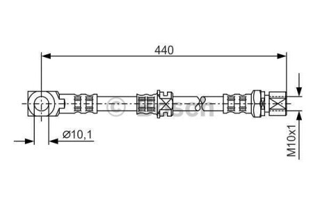 Гальмівний шланг BOSCH 1987476694