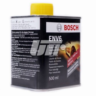 Тормозная жидкость DOT3/DOT4/DOT5.1 ENV6 (0.5L) BOSCH 1 987 479 206