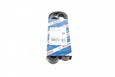 Ремінь генератора MB W202/210 M112/113 97- (WP,PS) (6PK2315) BOSCH 1 987 946 044