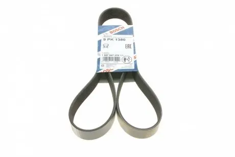Ремень генератора Daf CF/XF 05- (9PK1380) BOSCH 1 987 947 379