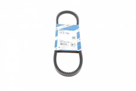 Ремінь генератора Fiat Tipo/Mitsubishi Pajero 2.0i/2.6 83- (13x750) BOSCH 1 987 947 648