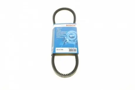 Ремень генератора VW Golf/Jetta/Passat 1.5-2.0 80-92/Seat Toledo 1.6/2.0 91-03 (10X730) BOSCH 1 987 947 790