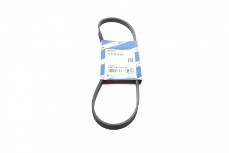 Ремінь генератора Honda Accord/Civic 1.4-1.6/Toyota Corolla/Avensis 1.3/1.6/1.8 92-02 (4PK820) BOSCH 1 987 947 970