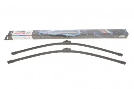 Щетки стеклоочистителя (650/650mm) VW Touareg 02- Aerotwin (бескаркасная) BOSCH 3 397 009 034 (фото 1)