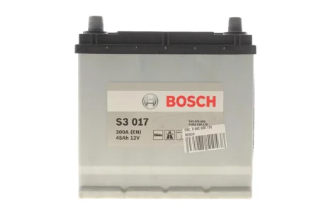 Акумуляторна батарея 45Ah/300A (219x135x222/+L/B01) Азія / дата виробництва 2022 рік. BOSCH DSC_0 092 S30 170