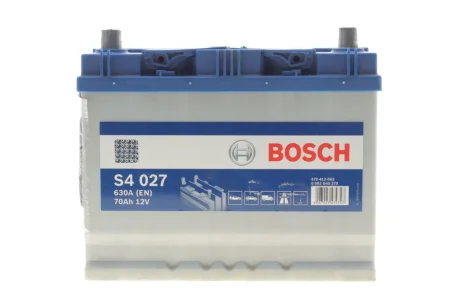 Акумуляторна батарея 70Ah/630A (260x173x225/+L/B01) / Дата виробництва 2023 рік. BOSCH DSC_0 092 S40 270
