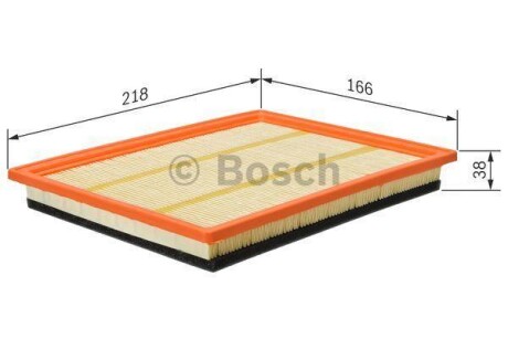 Фильтр воздуха BOSCH F 026 400 177