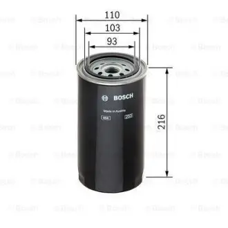 Паливний фільтр BOSCH F 026 402 138