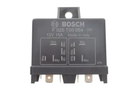 Реле свічок розжарювання (12V) Citroen Jumper/Peugeot Boxer 2.5D/TD 94-02 BOSCH F 026 T00 064