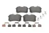 Колодки тормозные (задние) VW Caddy III 04-/Peugeot 308 07-/Citroen C4 04- (87x52.8x17.2) BRECK 20961 10 704 00 (фото 1)