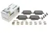 Тормозные колодки (задние) Ford Kuga 08-/Mondeo 07-15 (TRW) (к-кт планок поддержки прижимных) BRECK 24537 00 702 00 (фото 2)