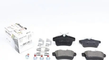 Гальмівні колодки (задні) Citroen C4/Peugeot 308/508 09- (Lucas) BRECK 24922 00 704 00