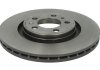 Диск тормозной AUDI A3, SEAT LEON, TOLEDO, SKODA, VW, передн. вент. (выр-во) BREMBO 09.7012.11 (фото 1)