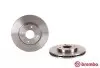 Диск тормозной NISSAN TIIDA 1.5-1.8 07-, CUBE 1.5 1.6 2010 - передн. (выр-во) BREMBO 09.B632.10 (фото 2)