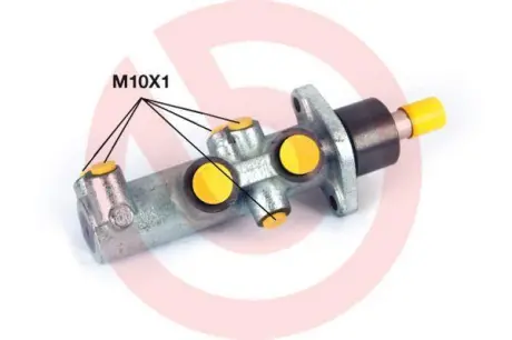 Гальмівний циліндр головний BREMBO M61 043