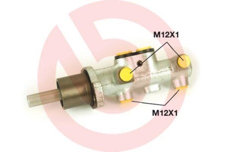 Тормозной цилиндр главный BREMBO M85 037