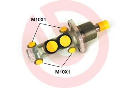 Тормозной цилиндр главный BREMBO M85 042