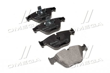 Колодка тормозов. диск. BMW 3 (E90), 5 (E60) (выр-во) BREMBO P 06 054